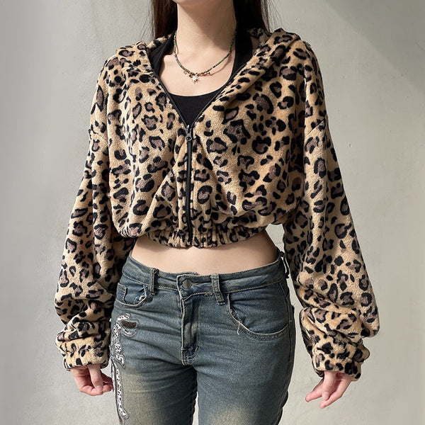 Zip Cardigan Women Tops